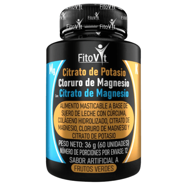 Potasio y Magnesio Fitovit en Pastas Masticables