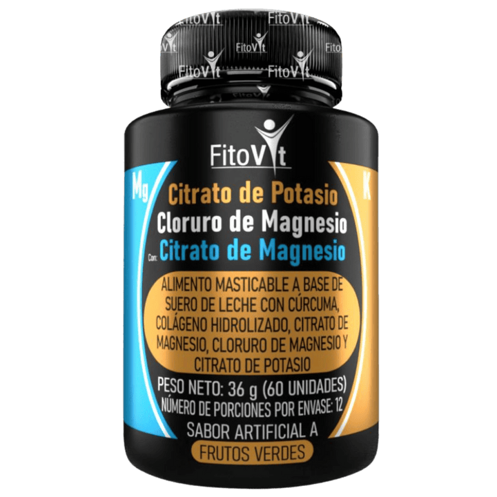 Potasio y Magnesio Fitovit en Pastas Masticables