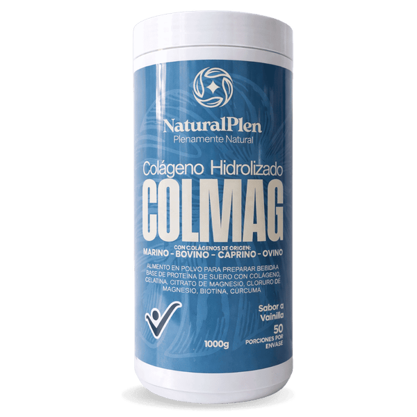 Colágeno Hidrolizado con Magnesio 1000g - Fórmula Premium