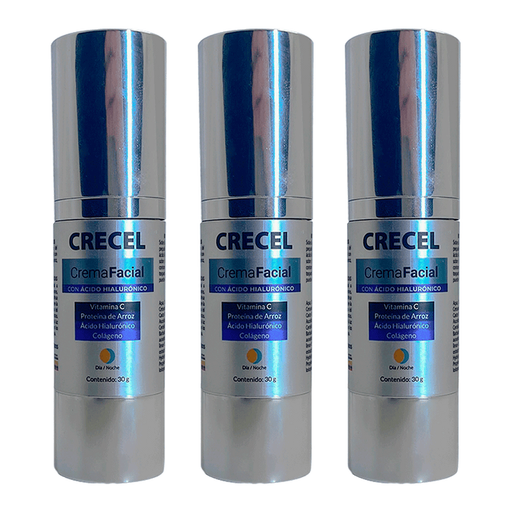 Crema Facial con Ácido Hialurónico