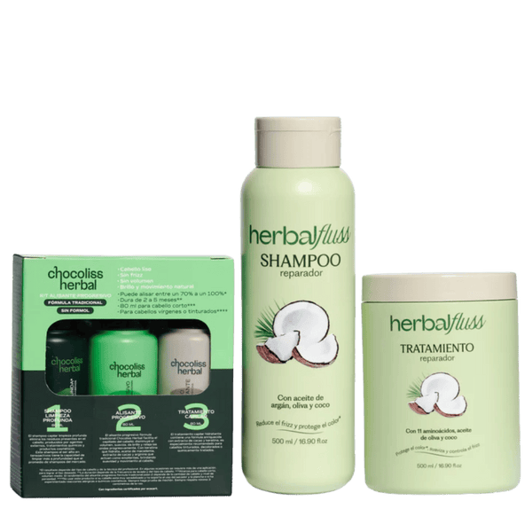 Combo Liso y Nutritivo Cabello Largo
