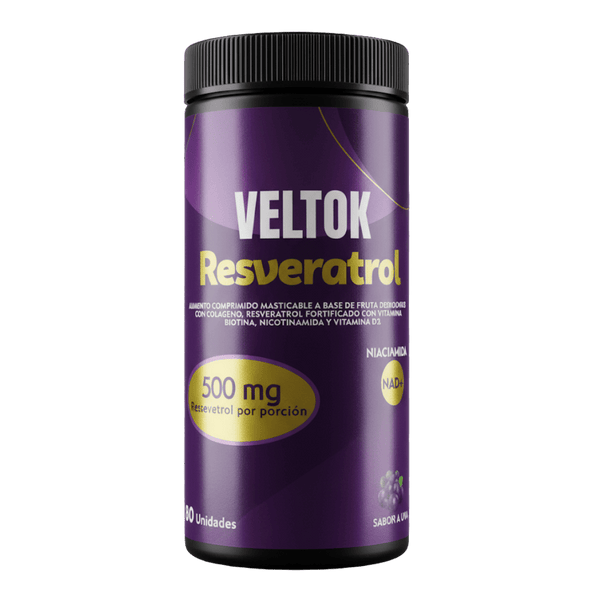 Resveratrol, piel,